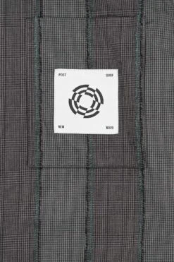 Dark Check LS Zip Shirt -FCS Sales Store 132