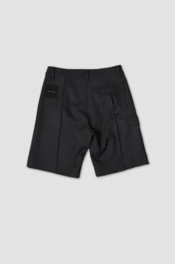 Merino Piston Pleated Patch Cargo Short - Black -FCS Sales Store 168