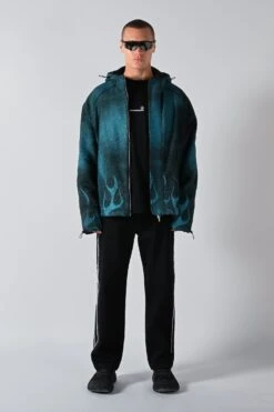 Traction Hooded Fleece Jacket - Teal -FCS Sales Store 16 f7230590 7837 4c5c ae36 b0e6a1ebb7cc