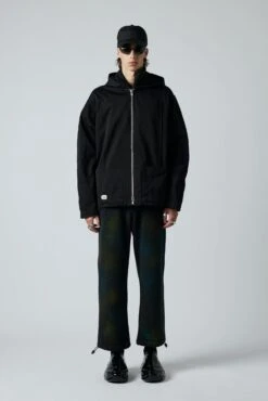 Lamination Hooded Jacket - Black -FCS Sales Store 221209 HAYDEN ECOMM 29 0139 1