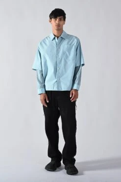 LS Double Layer Wave Seam Shirt -FCS Sales Store 74 1
