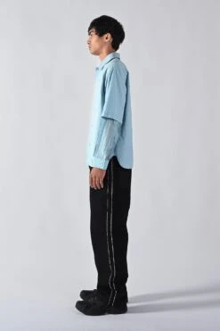 LS Double Layer Wave Seam Shirt -FCS Sales Store 76 1