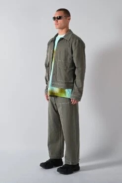 Prospect Cinch Cropped Jacket - Thyme -FCS Sales Store 88 0daf601d 5e15 4bd0 8ffe b93d29fda918