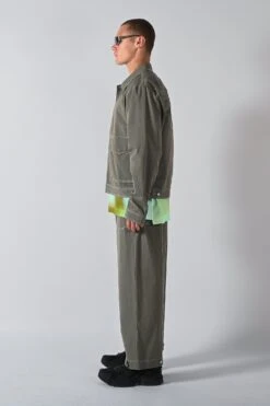 Prospect Cinch Cropped Jacket - Thyme -FCS Sales Store 89 2141522a 3e51 4f5d bdf6 254495e9e5b5