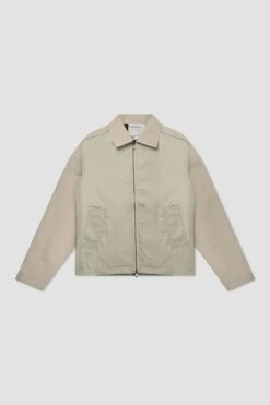 Wave Seam Cropped JacketUnisex