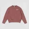 Cut Off Crew Sweater - Burgundy -FCS Sales Store FL CUTOFF Front
