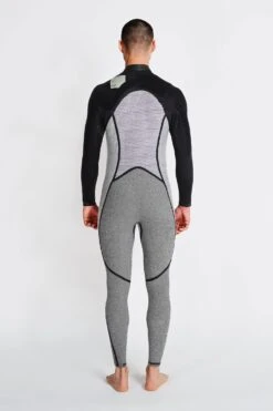 HAYDENSHAPES MENS FULLSUIT CHESTZIP 4/3MM -FCS Sales Store FULLSUIT INSIDE BACK