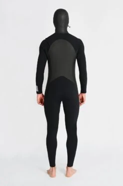 HAYDENSHAPES MENS FULLSUIT CHESTZIP 5/4MM HOOD -FCS Sales Store HOODSUIT BACK