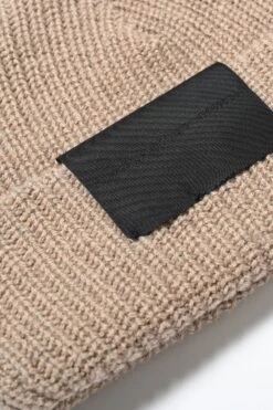 Merino Skully Beanie - Ash Brown 7 Merino Skully Beanie - Ash Brown -FCS Sales Store HS 22AP 1044B MERINO SKULLY BEANIE POST SURF BRONZE detail