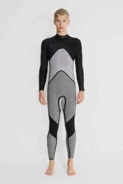 HAYDENSHAPES MENS FULLSUIT CHESTZIP 3/2MM -FCS Sales Store HS DL M2 21001 INSIDE FRONT