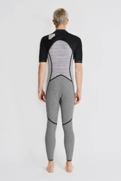 HAYDENSHAPES MENS SS FULLSUIT CHESTZIP 3/2MM -FCS Sales Store HS DL M2 21002 INSIDE BACK