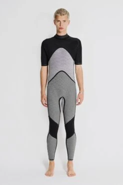 HAYDENSHAPES MENS SS FULLSUIT CHESTZIP 3/2MM -FCS Sales Store HS DL M2 21002 INSIDE FRONT