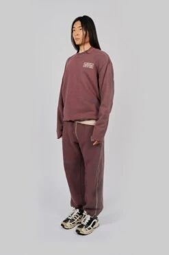 Cut Off Crew Sweater - Burgundy 11 Cut Off Crew Sweater - Burgundy -FCS Sales Store M CUTOFF 2