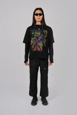 LS Double Tee Bleached Flame 14 LS Double Tee Bleached Flame -FCS Sales Store M HS SS24 1004 Front c1296140 e3ba 42da b345 e8800200b738