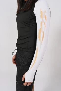 LS Axolotl Rash Shirt - Tribal -FCS Sales Store M HS SS24 1009 D3