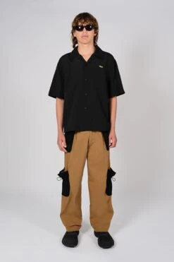 SS High Water Shirt Bleached Flames -FCS Sales Store M HS SS24 3005 1