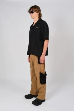 SS High Water Shirt Bleached Flames -FCS Sales Store M HS SS24 3005 2