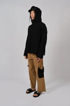 PlexusTM Mesh Layered Hooded Sweatshirt -FCS Sales Store M HS SS24 5005 Angle