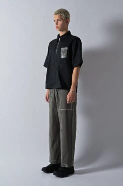 Solace Qtr Zip Shirt - Black -FCS Sales Store QUATER