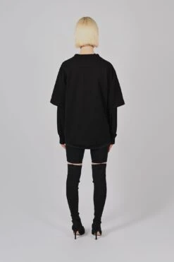 LS Double Tee Bleached FlameUnisex -FCS Sales Store W HS SS24 1004 Back 8c8b71fe bdd7 481b b37d aacf1c4c99b6