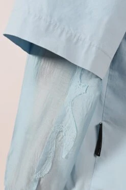 LS Double Layer Wave Seam Shirt Unisex -FCS Sales Store W HS SS24 3002 D1