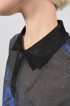 Sheer Black Sea PoloTeeUnisex -FCS Sales Store W HS SS24 3006 D3