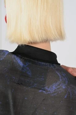 Sheer Black Sea PoloTeeUnisex -FCS Sales Store W HS SS24 3006 D4