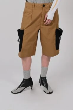 Net Pocket Cargo ShortsUnisex -FCS Sales Store W HS SS24 4006 D1