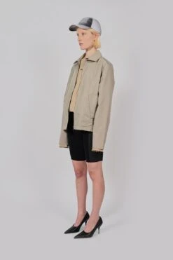 Wave Seam Cropped JacketUnisex -FCS Sales Store W HS SS24 5001 Angle 2