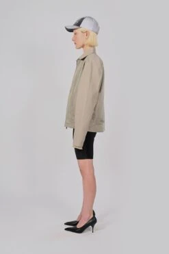 Wave Seam Cropped JacketUnisex -FCS Sales Store W HS SS24 5001 Side 2