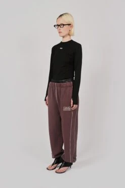 Volume Track Pants - BurgundyUnisex -FCS Sales Store W PANTS Angle