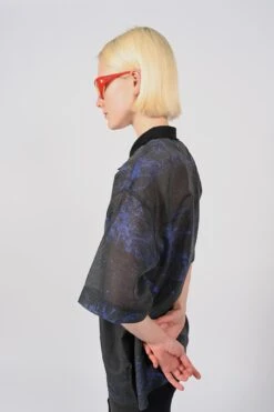 Sheer Black Sea PoloTeeUnisex -FCS Sales Store W W HS SS24 3006 D6